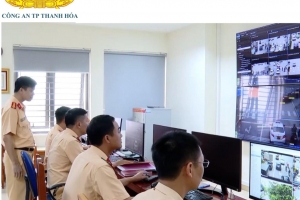 Công an Thanh Hóa thông báo kết quả phát hiện phương tiện vi phạm về trật tự an toàn giao thông
