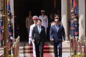 Truyền thông Ai Cập đánh giá cao chuyến thăm của Chủ tịch nước Lương Cường