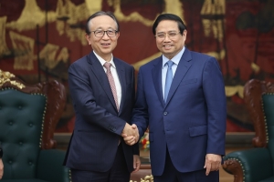 Thủ tướng đề nghị Ngân hàng MUFG Nhật Bản và thế giới tham gia Trung tâm Tài chính quốc tế tại Việt Nam