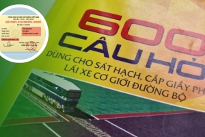 Từ 1/9, học viên bỏ thi sát hạch bằng lái xe sẽ phải thi theo bộ đề mới