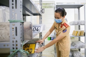 Sắp tổ chức đấu giá 50.000 biển số xe máy và 10.000 biển số ô tô