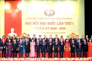 Đoàn kết – Kỷ cương – Đột phá: Đảng bộ UBND tỉnh Ninh Bình bước vào nhiệm kỳ mới