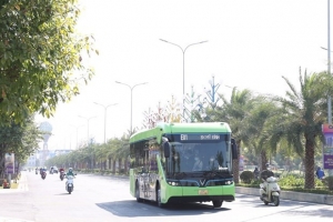 Hà Nội thí điểm tuyến buýt điện tham quan khu vực trung tâm đến cuối năm
