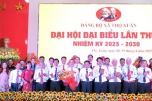 Đại hội Đại biểu Đảng bộ xã Thọ Xuân lần thứ I, nhiệm kỳ 2025-2030