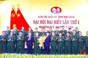 Đảng bộ Quân sự tỉnh Ninh Bình đặt mục tiêu 3 khâu đột phá trong nhiệm kỳ mới