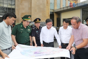 Chủ tịch UBND tỉnh Quảng Ninh kiểm tra các dự án đầu tư tại phường Móng Cái 1