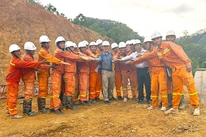 Lan tỏa tinh thần mạch 3 trên công trường thi công đường dây 500kV Lào Cai - Vĩnh Yên