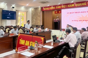 EVNNPT làm việc với UBND tỉnh An Giang về triển khai dự án truyền tải điện cấp bách Thủ tướng Chính phủ giao