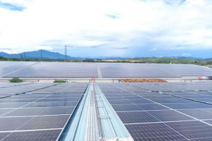 SolarBK vận hành thương mại hệ thống điện mặt trời 2.7 MWp tại Nhà máy Sợi Phú An