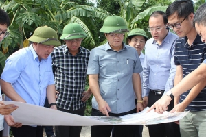 Ninh Bình: Triển khai phương án đầu tư tuyến đường cảnh quan, kè phát triển đô thị hai bên bờ sông Đáy