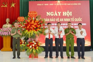 Giám đốc Công an tỉnh Thanh Hóa dự “Ngày hội toàn dân bảo vệ an ninh Tổ quốc” ở xã Đồng Tiến