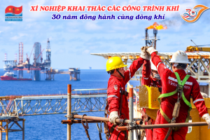 Xí nghiệp Khí: 30 năm kiến tạo giá trị từ dòng khí đồng hành