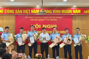 Chi cục QLTT Hải Phòng tiếp tục phát huy truyền thống, đoàn kết, sáng tạo, thực hiện tốt nhiệm vụ chính trị được giao
