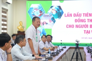 Bệnh viện Hữu nghị Việt Đức: Lần đầu tiên ghép thành công đồng thời tim – phổi tại Việt Nam
