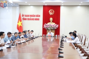 UBND tỉnh Quảng Ninh họp bàn các giải pháp tăng cường tái sử dụng đất đá thải làm vật liệu xây dựng