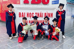 Chàng sinh viên nghèo người Huế tốt nghiệp đạt thành tích đáng ngưỡng mộ tại Trường Đại học Thái Bình
