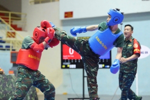Bắc Ninh giành giải Nhì tại Hội thao Võ thuật toàn quân