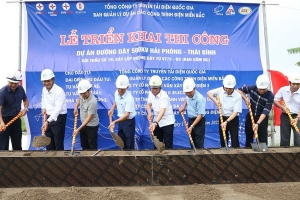 Khởi công dự án đường dây 500kV Hải Phòng - Thái Bình