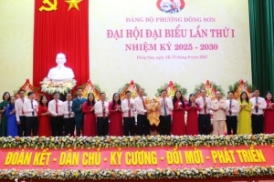 Đảng bộ phường Đông Sơn quyết tâm hoàn thành vượt mức chỉ tiêu nhiệm kỳ 2025-2030
