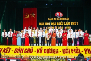 Phấn đấu xây dựng xã Vĩnh Bảo trở thành đô thị công nghiệp, trung tâm thương mại dịch vụ cấp vùng và nhà ở sinh thái, bền vững