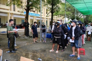 Tiếp nhận 31 công dân từ Campuchia qua Cửa khẩu Xa Mát