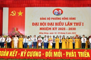 Phát huy toàn diện, đồng bộ các tiềm năng, lợi thế xây dựng phường Hồng Bàng phát triển đúng hướng, nhanh, bền vững