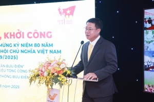 Bưu điện Việt Nam khởi công, khánh thành 3 công trình trọng điểm mừng Ngày Quốc khánh
