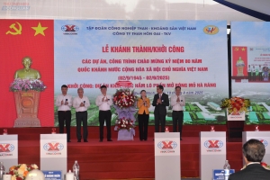 Khởi công dự án khai thác hầm lò phần mở rộng Hà Ráng