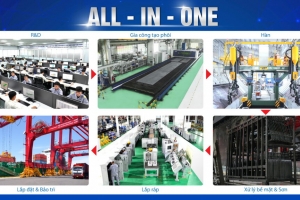 THACO INDUSTRIES phát huy năng lực sản xuất và gia công cơ khí đa lĩnh vực