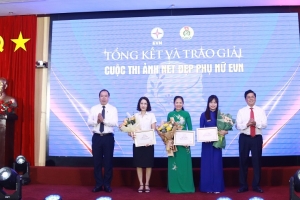 Trao giải Cuộc thi “Phụ nữ EVN sáng tạo” và cuộc thi ảnh “Nét đẹp phụ nữ EVN”