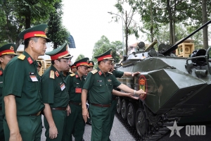 Quyết tâm bảo đảm tốt nhất tình trạng kỹ thuật cho khối xe pháo quân sự thực hiện nhiệm vụ A80
