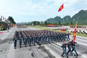 Tối nay, diễn ra tổng hợp luyện diễu binh, diễu hành lần thứ nhất tại Quảng trường Ba Đình