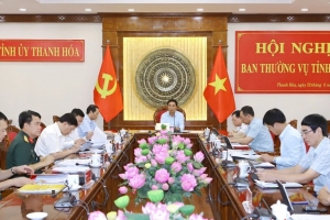 Công tác chuẩn bị tổ chức Đại hội đại biểu Đảng bộ tỉnh Thanh Hóa lần thứ XX, nhiệm kỳ 2025-2030