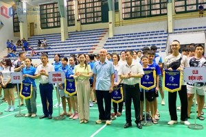 Khai mạc Giải Vô địch Cầu lông các CLB tỉnh Quảng Ninh 2025