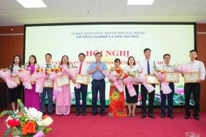 Ngành Nông nghiệp và Môi trường Hải Phòng tuyên dương điển hình tiên tiến lần thứ I, giai đoạn 2025 - 2030