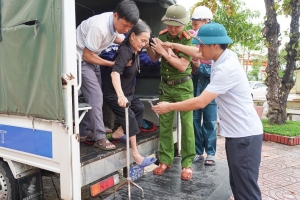 Hà Tĩnh hoàn thành sơ tán hơn 15.000 người dân trước 9h ngày 28/9