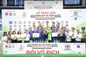 Việt Hùng Thanh Hoá vô địch Giải bóng đá U9 toàn quốc