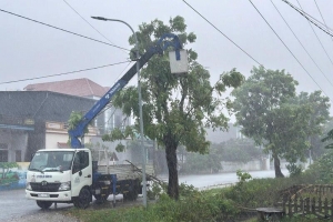 Toàn bộ khách hàng ở khu vực không bị ngập nước, chia cắt tại Thanh Hóa đã được cấp điện