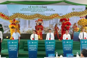 Đà Nẵng: Chính thức khởi công dự án nhà ở xã hội Ecohome Hòa Hiệp
