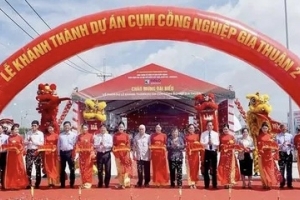 Đồng Tháp khánh thành Cụm Công nghiệp Gia Thuận 2