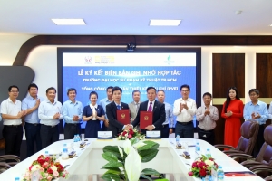 PVE và HCMUTE ký kết thỏa thuận hợp tác toàn diện