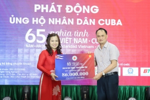 Tỉnh Bắc Ninh phát động ủng hộ Nhân dân Cuba