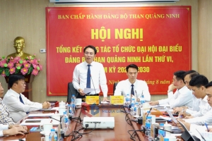 Ban Chấp hành Đảng bộ Than Quảng Ninh tổng kết công tác tổ chức Đại hội