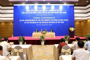 Công bố Quyết định của Chủ tịch nước đặc xá cho 13.920 phạm nhân