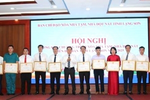 Lạng Sơn tổng kết chương trình xóa nhà tạm, nhà dột nát năm 2025: Hơn 6.500 hộ dân có mái ấm mới