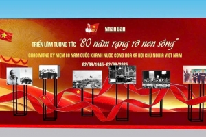 Các ấn phẩm đặc biệt và Triển lãm tương tác '80 năm rạng rỡ non sông-Con đường Độc lập'