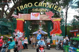 Thảo Cầm Viên Sài Gòn đông nghẹt người dịp Lễ Quốc khánh 2/9