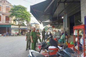Xã Ninh Giang triển khai kế hoạch giải tỏa vi phạm hành lang an toàn giao thông đường bộ