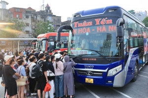 Hà Nội: Hành khách đi lại thuận tiện, không xảy ra tình trạng quá tải tại các bến xe
