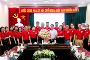 Công bố Quyết định về hợp nhất Hội Chữ thập đỏ TP. Hải Phòng và tỉnh Hải Dương (cũ)